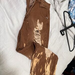 Fashion nova acid wash jean size 13 new without tag